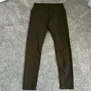 Alo Yoga, Olive Green Legging, Size L